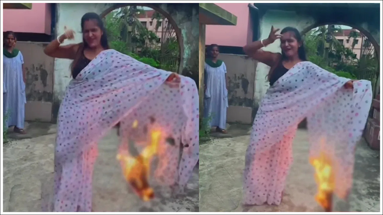 Viral Video: లైకుల కోసం బరితెగించిన వగలాడి..తెల్లచీరలో వీడియో రికార్డు తీస్తూ పాడుపని! Viral Video: లైకుల కోసం బరితెగించిన వగలాడి..తెల్లచీరలో వీడియో రికార్డు తీస్తూ పాడుపని!