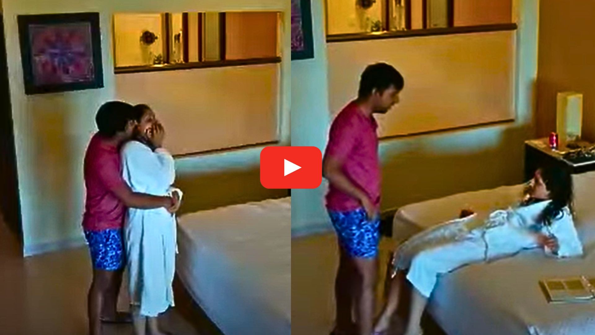 Romance Video Watch: హోటల్ గదిలో కపుల్స్ హార్డ్ రొమాన్స్.. చివరికి సోషల్ మీడియాలో లీక్.. వీడియో ఇదే.. Romance Video Watch: హోటల్ గదిలో కపుల్స్ హార్డ్ రొమాన్స్.. చివరికి సోషల్ మీడియాలో లీక్.. వీడియో ఇదే..