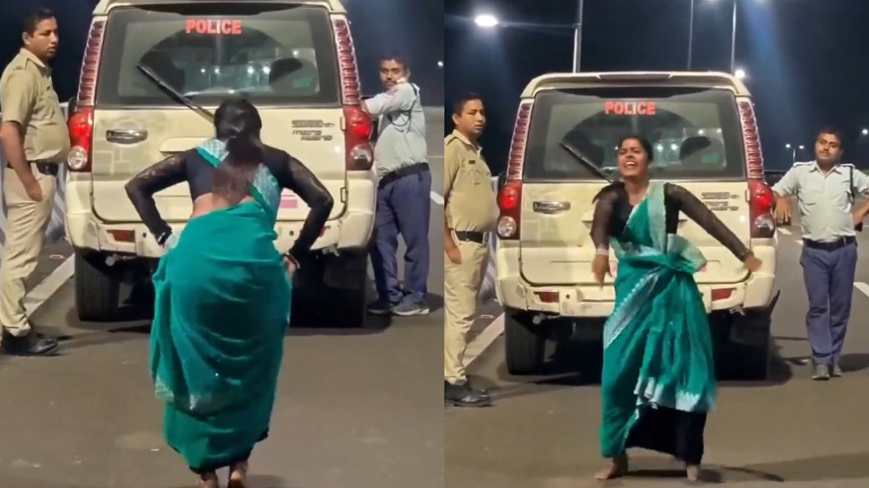 Video Viral: ఇదెక్కడి పైత్యం భయ్యా.. ఏకంగా పోలీసుల ముందుకెళ్లి యువతి అలాంటి పని.!. నెట్టింట హల్ చల్ చేస్తున్న వీడియో.!. Video Viral: ఇదెక్కడి పైత్యం భయ్యా.. ఏకంగా పోలీసుల ముందుకెళ్లి యువతి అలాంటి పని.!. నెట్టింట హల్ చల్ చేస్తున్న వీడియో.!.