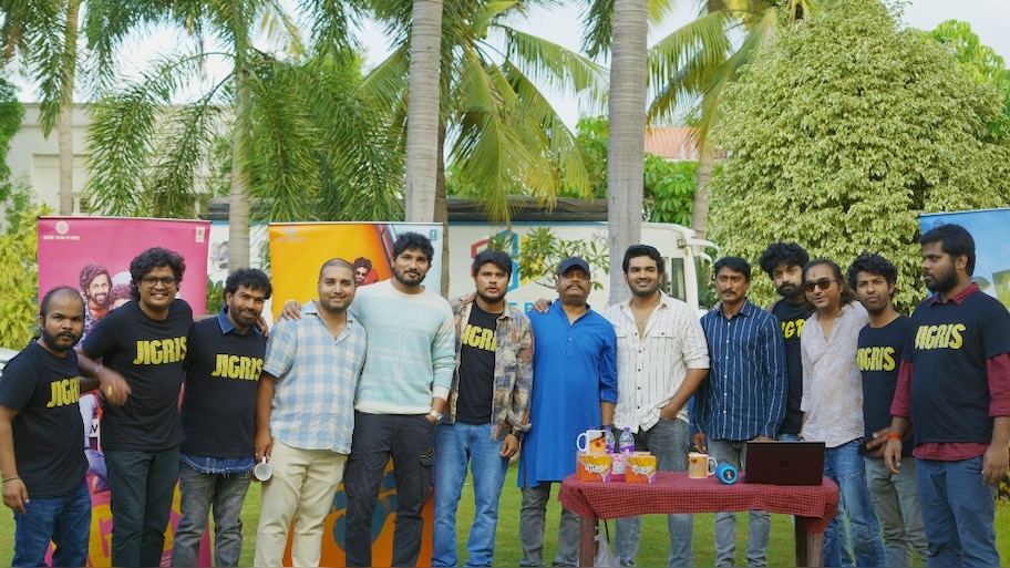 Jigris Movie: షూటింగ్‌ స్పాట్‌కు పిలిపించి.. 'జిగ్రీస్‌'కు సపోర్ట్‌గా కిరణ్ అబ్బవరం