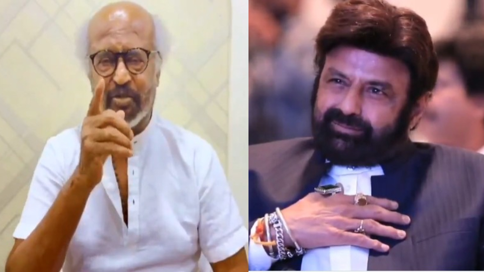 Rajini Kanth on Balakrishna Video: కత్తితో కాదురా కంటి చూపుతో చంపేస్తా.!. బాలయ్య డైలాగులతో హల్ చల్ చేసిన రజనీ కాంత్.. వీడియో.. Rajini Kanth on Balakrishna Video: కత్తితో కాదురా కంటి చూపుతో చంపేస్తా.!. బాలయ్య డైలాగులతో హల్ చల్ చేసిన రజనీ కాంత్.. వీడియో..
