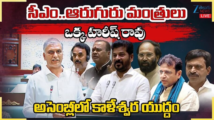 Assembly Session: అసెంబ్లీలో గర్జించిన హరీశ్‌ రావు.. కాళేశ్వరం ప్రాజెక్టుపై ప్రూఫ్స్‌తో సహా వాస్తవాలు ఇవే!
