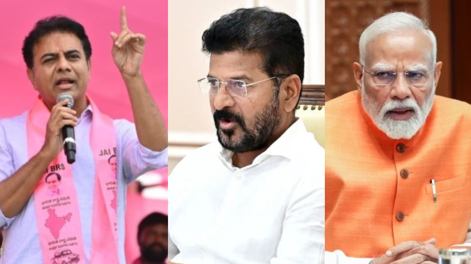 KTR VS Revanth Reddy: చంద్రబాబు, మోదీలతో కలిసి రేవంత్ భారీ కుట్ర.!. కాళేశ్వరం వివాదంపై కేటీఆర్ సంచలన వ్యాఖ్యలు.. ఏమన్నారంటే..? KTR VS Revanth Reddy: చంద్రబాబు, మోదీలతో కలిసి రేవంత్ భారీ కుట్ర.!. కాళేశ్వరం వివాదంపై కేటీఆర్ సంచలన వ్యాఖ్యలు.. ఏమన్నారంటే..?