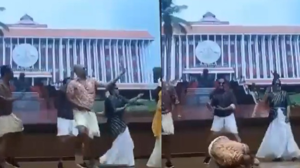 Video Viral: ఓనం వేడుకల్లో షాకింగ్ ఘటన.. డ్యాన్స్ చేస్తూ స్టేజీ మీదనే కుప్పకూలీన వ్యక్తి.. వీడియో వైరల్.. Video Viral: ఓనం వేడుకల్లో షాకింగ్ ఘటన.. డ్యాన్స్ చేస్తూ స్టేజీ మీదనే కుప్పకూలీన వ్యక్తి.. వీడియో వైరల్..