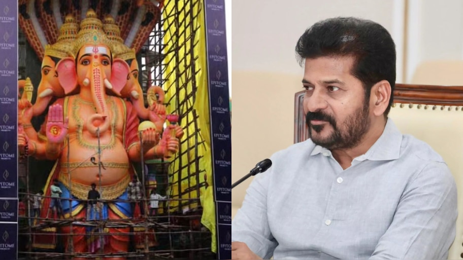Khairtabad Ganesh: వినాయక నిమజ్జన శోభా యాత్రకు సర్వం సిద్ధం.. నేడు ఖైరతాబాద్‌ గణేష్‌ను దర్శించుకోనున్న సీఎం రేవంత్‌.. 