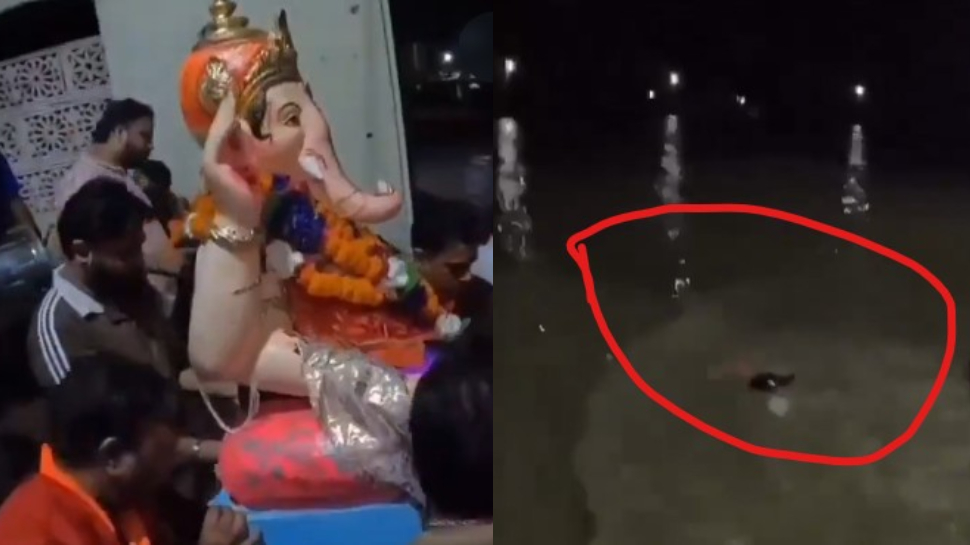 Video Viral: అయ్యో.. కళ్లముందే ఘోరం.. వినాయకుడి నిమజ్జనానికి వెళ్లి నదిలో కొట్టుకుపోయిన వ్యక్తి.. వీడియో వైరల్.. Video Viral: అయ్యో.. కళ్లముందే ఘోరం.. వినాయకుడి నిమజ్జనానికి వెళ్లి నదిలో కొట్టుకుపోయిన వ్యక్తి.. వీడియో వైరల్..