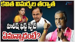 Harish Rao: కవిత ఆరోపణలపై హరీష్‌ రావు ఫస్ట్ రియాక్షన్ ఇదే.. కౌంటర్ మాములుగా లేదుగా..!