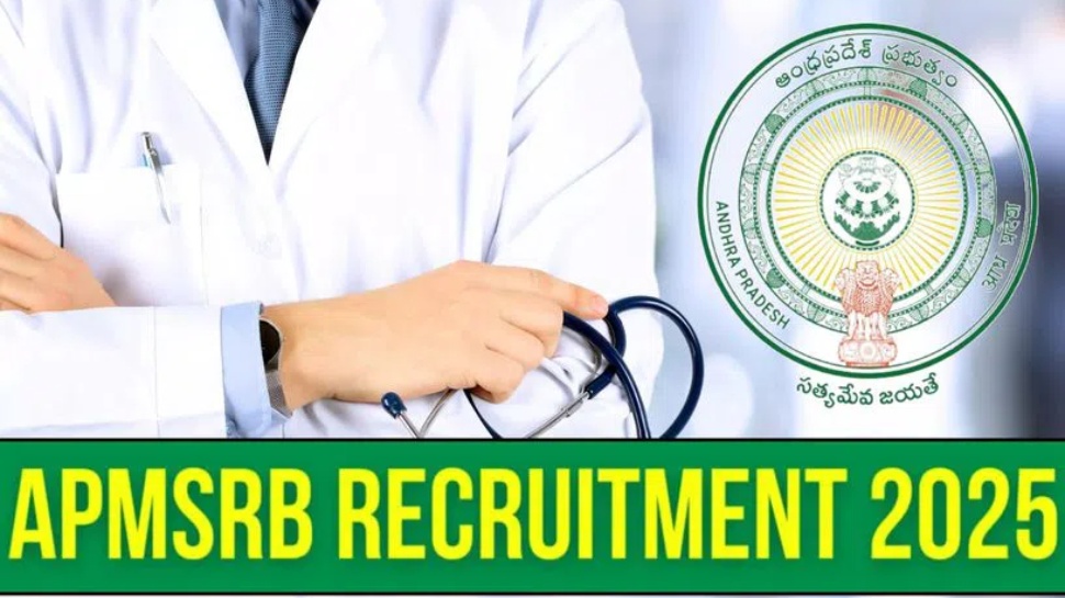 Apmsrb Recruitment 2025: నెలకు రూ.50 వేల జీతంతో ఏపీ వైద్యారోగ్యశాఖలో ఉద్యోగాలు.. దరఖాస్తు, పూర్తి వివరాలు ఇవే..! Apmsrb Recruitment 2025: నెలకు రూ.50 వేల జీతంతో ఏపీ వైద్యారోగ్యశాఖలో ఉద్యోగాలు.. దరఖాస్తు, పూర్తి వివరాలు ఇవే..!