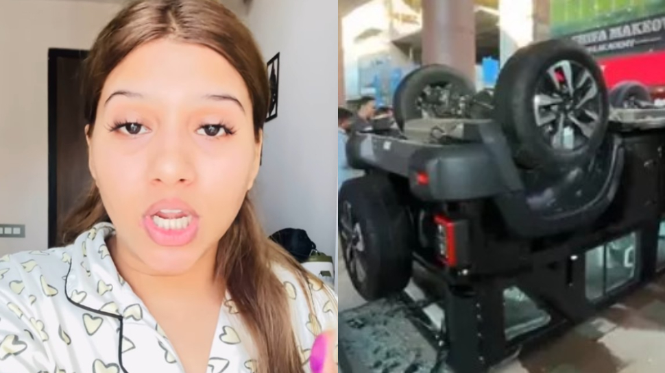Suv Thar Crash Woman Video: షోరూమ్లో థార్ను పడేసిందీ నేనే.!. షాకింగ్ వీడియో రిలీజ్ చేసిన మహిళ.. ఏమనిందంటే..? Suv Thar Crash Woman Video: షోరూమ్లో థార్ను పడేసిందీ నేనే.!. షాకింగ్ వీడియో రిలీజ్ చేసిన మహిళ.. ఏమనిందంటే..?