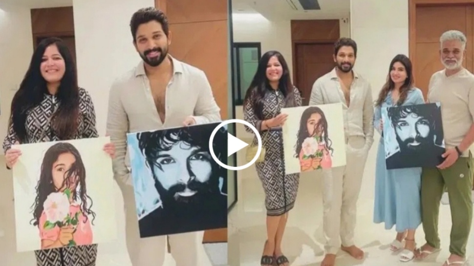 Allu Arjun Video: అల్లు అర్జున్కి స్పెషల్ పెయింట్స్ని గిఫ్ట్గా ఇచ్చిన లేడీ ఫ్యాన్.. ఎమోషనల్ అయిన బన్నీ.. వీడియో వైరల్ Allu Arjun Video: అల్లు అర్జున్కి స్పెషల్ పెయింట్స్ని గిఫ్ట్గా ఇచ్చిన లేడీ ఫ్యాన్.. ఎమోషనల్ అయిన బన్నీ.. వీడియో వైరల్