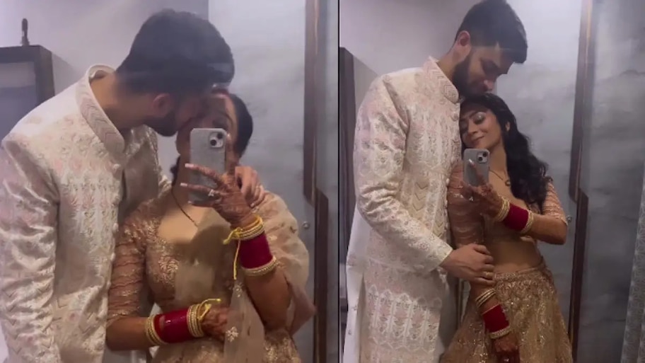 First Night Video: శోభనం వీడియో ఇంటర్నెట్‌లో షేర్ చేసిన జంట..కెమెరా ముందే బరితెగించి ముద్దులు పెట్టుకుంటున్నారు..