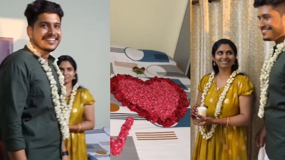 Newly Couple First night Video: మీ దుంప తెగ.. ఇలా తయ్యారెంట్రా.. ఏకంగా ఫస్ట్ నైట్ వీడియో లైవ్‌లో పెట్టి.!.. నెట్టింట రచ్చ..