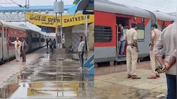 Falaknuma Exprerss Video: పండగ వేళ హైటెన్షన్... ట్రైన్ లో టెర్రరిస్టులంటూ ఫోన్ కాల్.. ఘట్ కేసర్ వద్ద తనిఖీలు.. వీడియో..