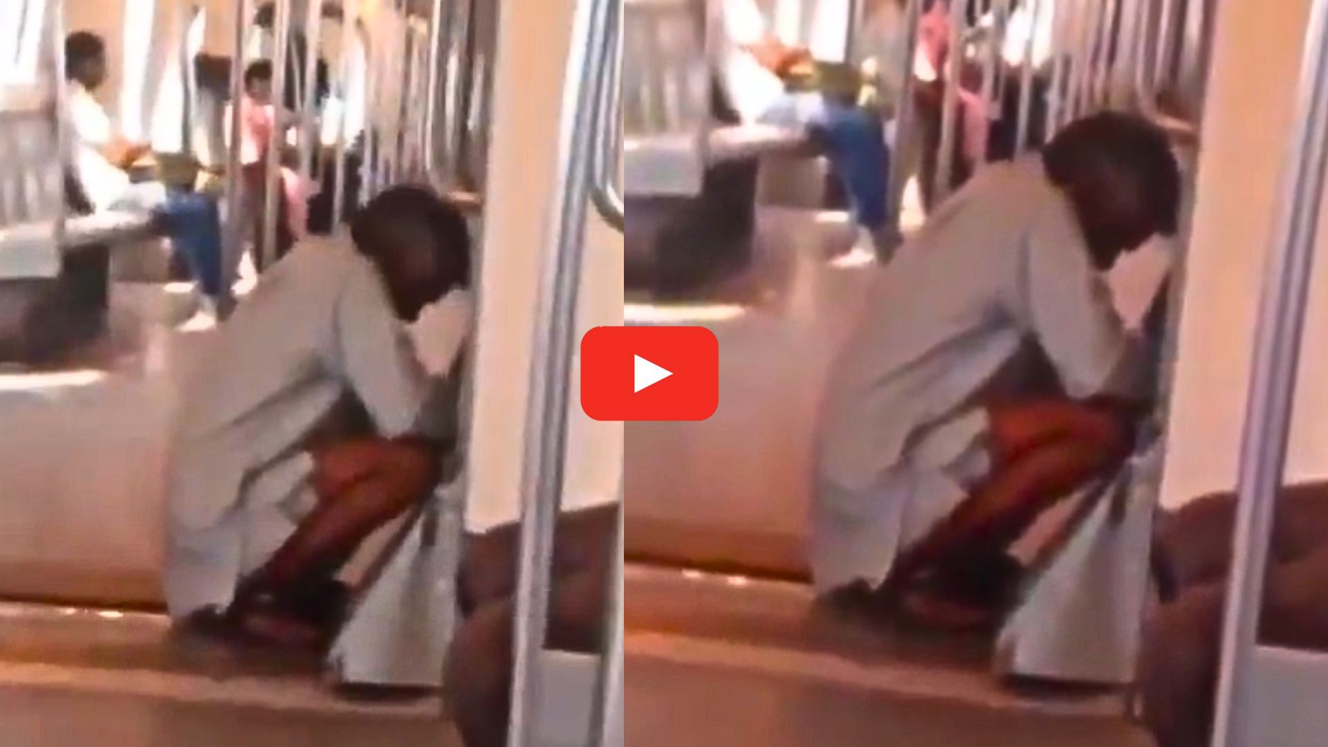 Urinating In Metro Video: మెట్రోను బాత్రూం చేసిన తాత.. అందరూ చూస్తుండగానే మూత్ర విసర్జన.. వీడియో ఇదే.. Urinating In Metro Video: మెట్రోను బాత్రూం చేసిన తాత.. అందరూ చూస్తుండగానే మూత్ర విసర్జన.. వీడియో ఇదే..