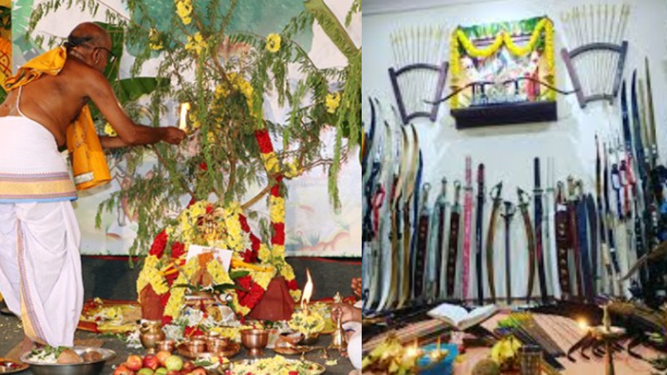 Dussehra Festival 2025: దసరా రోజు జమ్మి చెట్టును, ఆయుధాల్ని ఎందుకు పూజిస్తారు..?.. దీనివెనకున్న అసలు స్టోరీ ఏంటంటే..? Dussehra Festival 2025: దసరా రోజు జమ్మి చెట్టును, ఆయుధాల్ని ఎందుకు పూజిస్తారు..?.. దీనివెనకున్న అసలు స్టోరీ ఏంటంటే..?