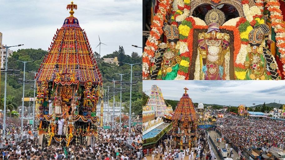 Rathotsavam: బ్రహ్మోత్సవాల్లో నేత్రపర్వంగా శ్రీవారి రథోత్సవం.. పరవశించిన తిరుమల భక్తులు