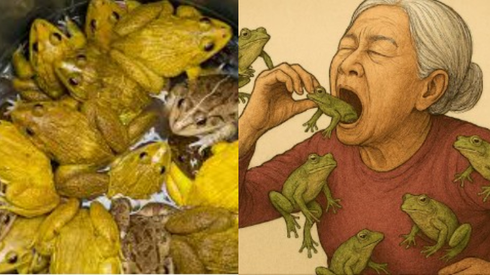 Woman Swallows 8 live Frogs: ఏందిరా మావా ఇది.. బతికున్న 8 కప్పల్ని గుటుక్కున మింగిన బామ్మ.. ఆ తర్వాత..? Woman Swallows 8 live Frogs: ఏందిరా మావా ఇది.. బతికున్న 8 కప్పల్ని గుటుక్కున మింగిన బామ్మ.. ఆ తర్వాత..?