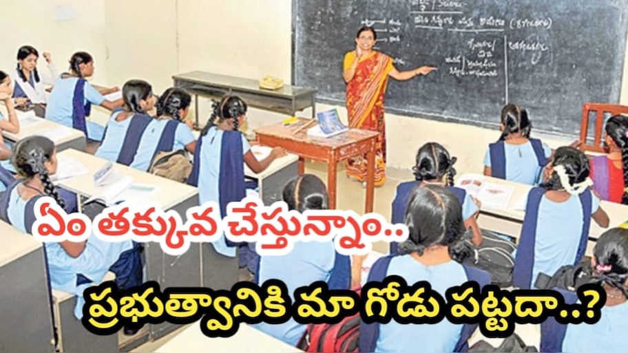 Teachers Salary: బతకలేక బడిపంతుళ్లు..శాలరీలు తక్కువ, పని ఎక్కువ.. టీచర్ల బాధను అర్థం చేసుకునేదెవరు? 