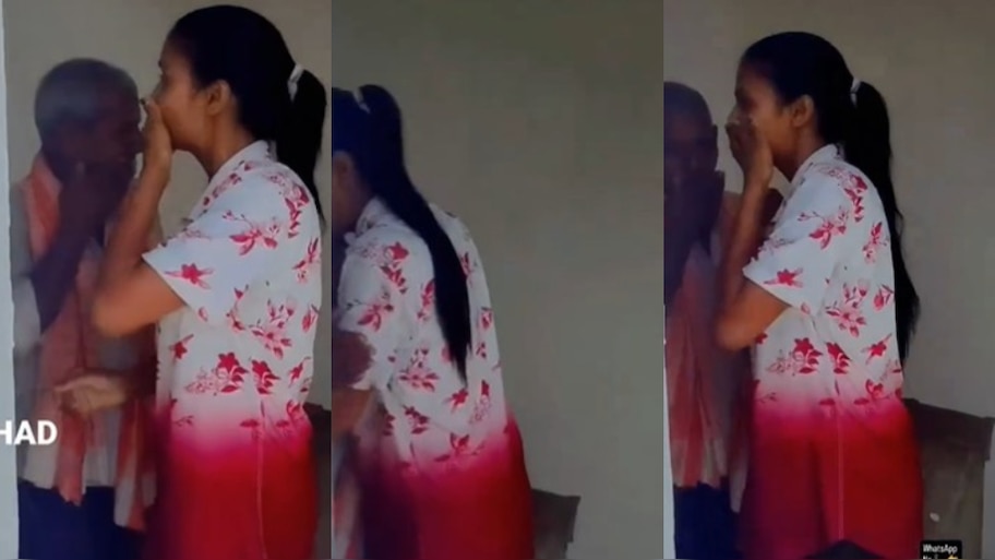 Teen Girl Romance Video: ఇలా తయారయ్యారెంట్రా..?.. ముసలొడితో టీనేజ్ అమ్మాయి సీక్రెట్‌గా ఏంచేస్తుందో తెలుసా..?. వీడియో వైరల్..