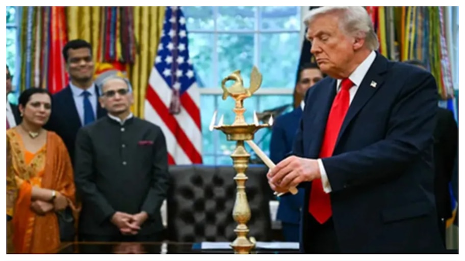 Donald Trump: వైట్‌హౌస్‌లో దీపావళి వేడుకలు.. భారతీయులకు ట్రంప్‌ విషెస్‌, వీడియో