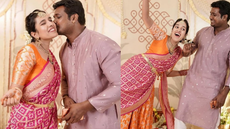 Rahul Sipligunj Wedding: రాహుల్ సిప్లిగంజ్ ఇంట్లో మొదలైన పెళ్లిపనులు.. కాబోయే భార్యకు ముద్దుపెట్టి, జడలాగుతూ సింగర్ చిలిపి పనులు.!. Rahul Sipligunj Wedding: రాహుల్ సిప్లిగంజ్ ఇంట్లో మొదలైన పెళ్లిపనులు.. కాబోయే భార్యకు ముద్దుపెట్టి, జడలాగుతూ సింగర్ చిలిపి పనులు.!.