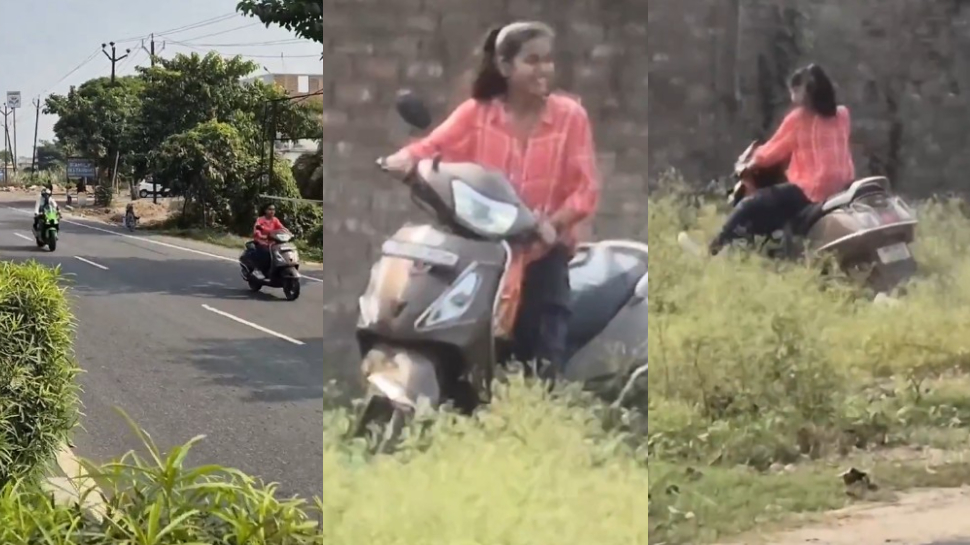 Video Viral: ఇదెక్కడి డ్రైవింగ్ అక్కో.!. మరీ ఇంత జడుసుకుంటారా..?.. నెట్టింట నవ్వులు తెప్పిస్తున్న వీడియో.. Video Viral: ఇదెక్కడి డ్రైవింగ్ అక్కో.!. మరీ ఇంత జడుసుకుంటారా..?.. నెట్టింట నవ్వులు తెప్పిస్తున్న వీడియో..
