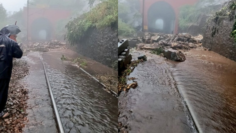 Montha Cyclone: మొంథా ఎఫెక్ట్‌.. కిరండోల్‌ రైల్వే లైన్‌ ధ్వంసం వీడియో..!