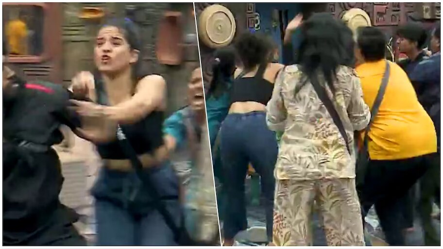 Bigg Boss: బిగ్‌బాస్ హౌస్‌లో పెద్ద గొడవ..పొట్టుపొట్టుగా తన్నుకున్నారు..వెక్కివెక్కి ఏడుస్తున్న లేడీ కంటెస్టెంట్స్!