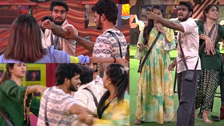 Bigg Boss 9: వాడు నీ వల్లే ఆడట్లేదు..రెచ్చిపోయిన రీతూ.. కల్యాణ్‌ గొంతు పట్టిన డిమాన్‌ రణరంగంగా హౌస్‌..!