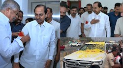 Kcr on Phone Tapping Case: ఎర్రవల్లి నుంచి బయలు దేరిన కేసీఆర్.. దారి పొడవున గులాబీ దళపతికి బ్రహ్మరథం.. వీడియో..