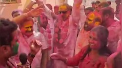 Holi Celebrations: గులాల్‌ చల్లుకున్న గులాబీ శ్రేణులు, ఎమ్మెల్యే మల్లారెడ్డి
