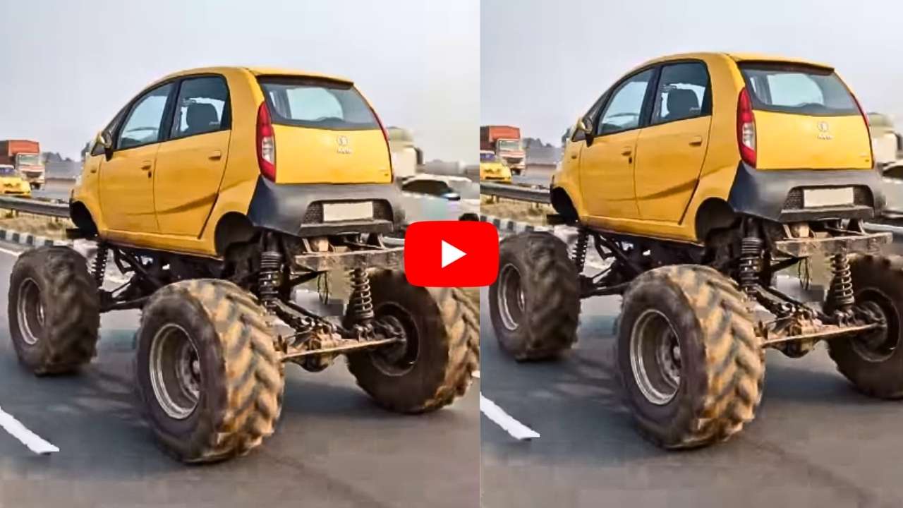 Tata Nano Racing Modified Tata Nano Transforms Into A Stylish Sports Car Video Viral ...