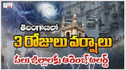 Telangana Rains: తెలంగాణలో మరో 3 రోజులు వర్షాలు.. పలు జిల్లాలకు ఆరెంజ్ అలర్ట్..