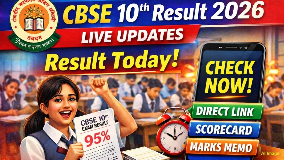 CBSE 10th Result 2026 Live Updates: CBSE Tenth Results Direct Link ...