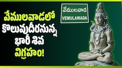 Vemulawada: రాజన్న క్షేత్రంలో అద్భుతం.. వేములవాడలో కొలువుదీరనున్న భారీ శివ విగ్రహం!