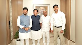 కేంద్రమంత్రితో రామ్మోహన్ నాయుడు, లావు శ్రీకృష్ణదేవరాయలు భేటీ..ఏపీ పరిస్థితులపై చర్చ