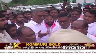 Harish Rao: లోపలికి వదిలేస్తారా.. తన్నుకుంటూ పోవాలా.. సింగరేణిలో హరీశ్ రావు రచ్చ