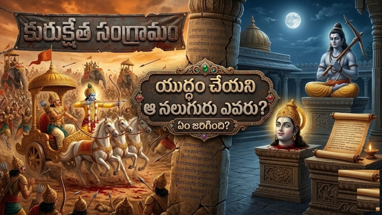 ఒంటి చెత్తో యుద్ధాన్ని మలుపు తిప్పే వీరులు.. మహాభారత కురుక్షేత్రానికి ఎందుకు దూరంగా ఉన్నారు