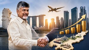 ఏపీకి భారీగా విదేశీ పెట్టుబడులను రాబట్టడమే ధ్యేయంగా నేడు సింగపూర్‌కు సీఎం చంద్రబాబు