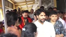 Samantha: తిరుమలలో భర్తతో సమంత సందడి..!