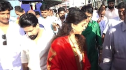 నిన్న శ్రీకాళహస్తి.. నేడు తిరుమలలో కీర్తి సురేశ్‌