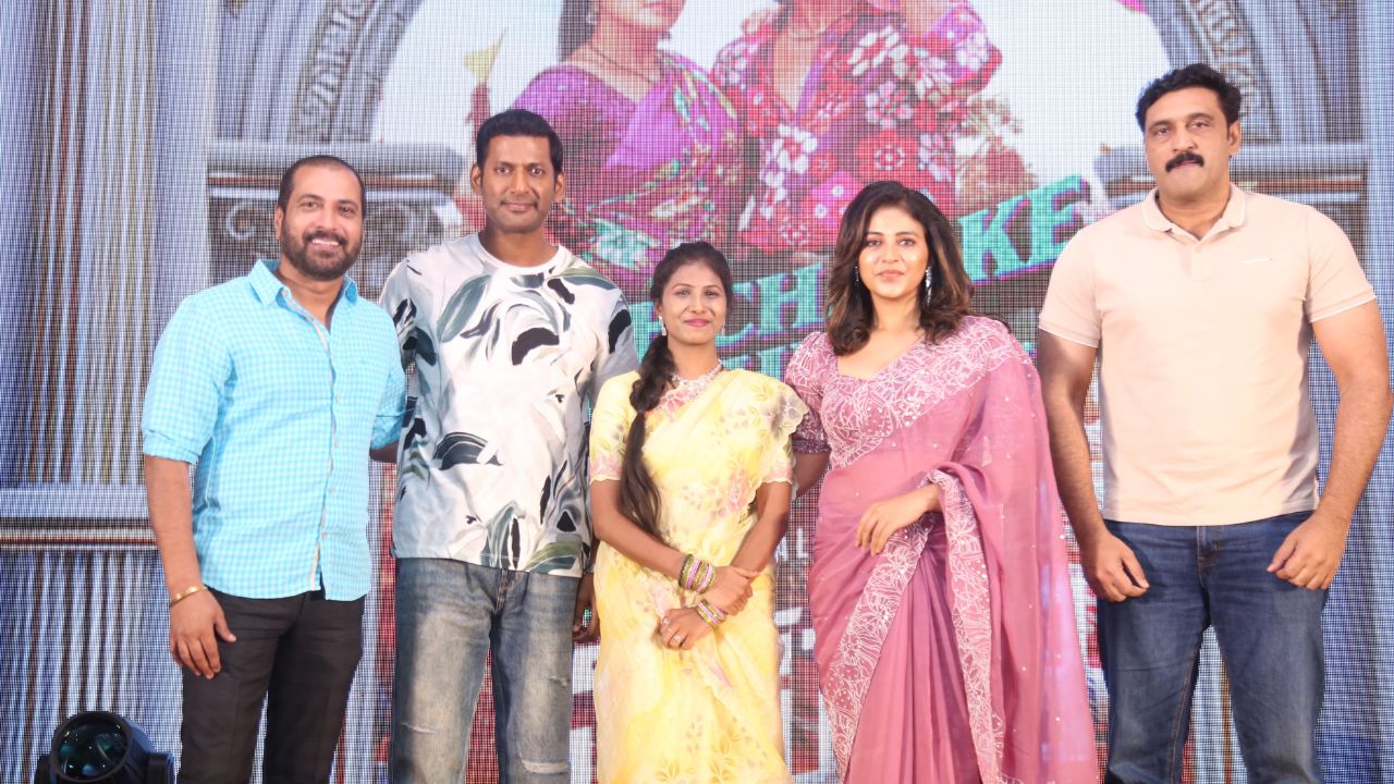 మకుటంతో దర్శకుడిగా విశాల్.. నచ్చాకే వచ్చేరా పాట విడుదల