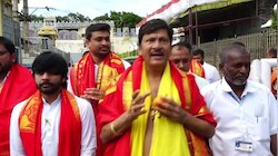 తిరుమలలో మొక్కు తీర్చుకున్న 'పద్మశ్రీ' రాజేంద్రప్రసాద్‌