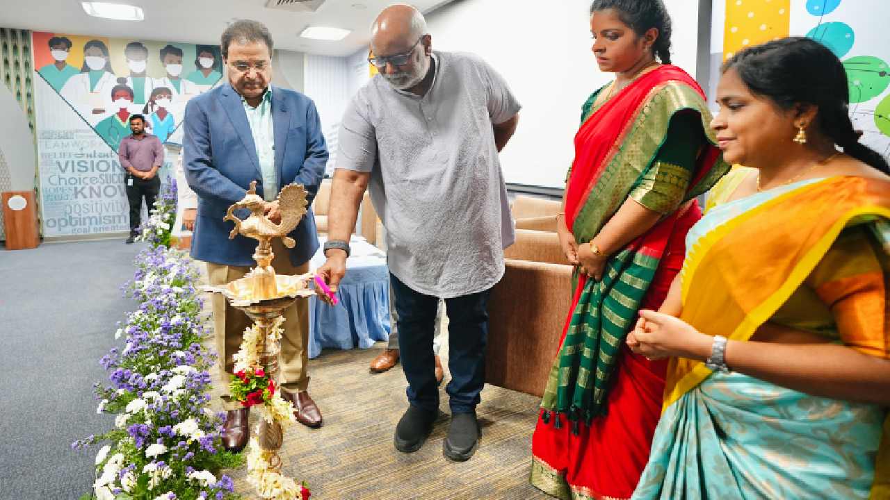కీరవాణి చేతుల మీదుగా హైదరాబాద్ లో తొలి ప్రొఫెషనల్ వాయిస్ క్లినిక్ ప్రారంభం