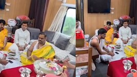 Train Puja Video: మొన్న రైల్లో శోభనం సెటప్..?.. నిన్న పూజలు.. వీడియో వివాదాలపై  రైల్వే శాఖ మరో క్లారిటీ..
