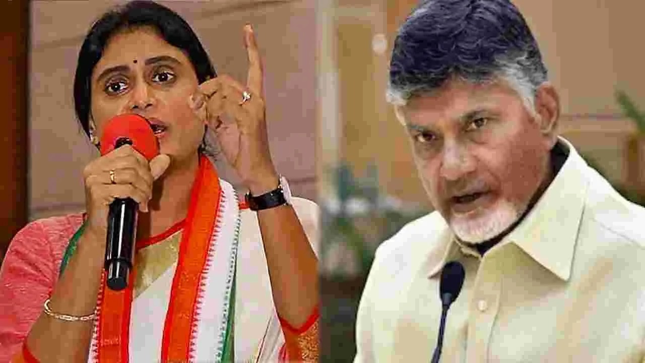 పోలవరం ప్రాజెక్టుకు చంద్రబాబే 'కిల్లర్'.. ఏపీసీసీ అధ్యక్షురాలు షర్మిల సంచలన వ్యాఖ్యలు