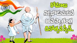 80th Independence Day Speech: రోమాలు నిక్కబొడుచుకునే 80వ స్వాతంత్ర దినోత్సవ స్పీచ్..