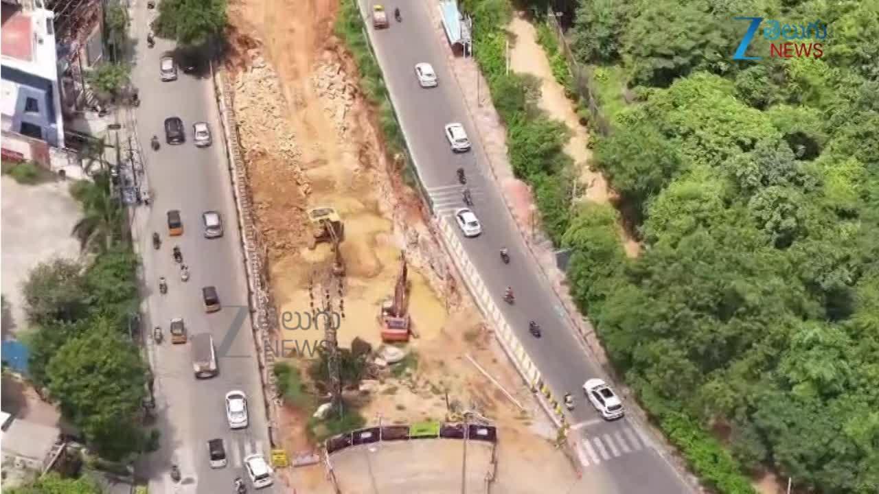 కేబీఆర్ పార్క్ వన్వే ట్రాఫిక్ను సీపీ సజ్జనార్ పరిశీలన