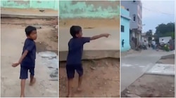 Nellore: మిమ్మల్ని చూసి బండి దాచిపెట్టిండు.. నెల్లూరులో తండ్రి బండారం బైటపెట్టిన బుడ్డొడు.. ఫన్నీ వీడియో..