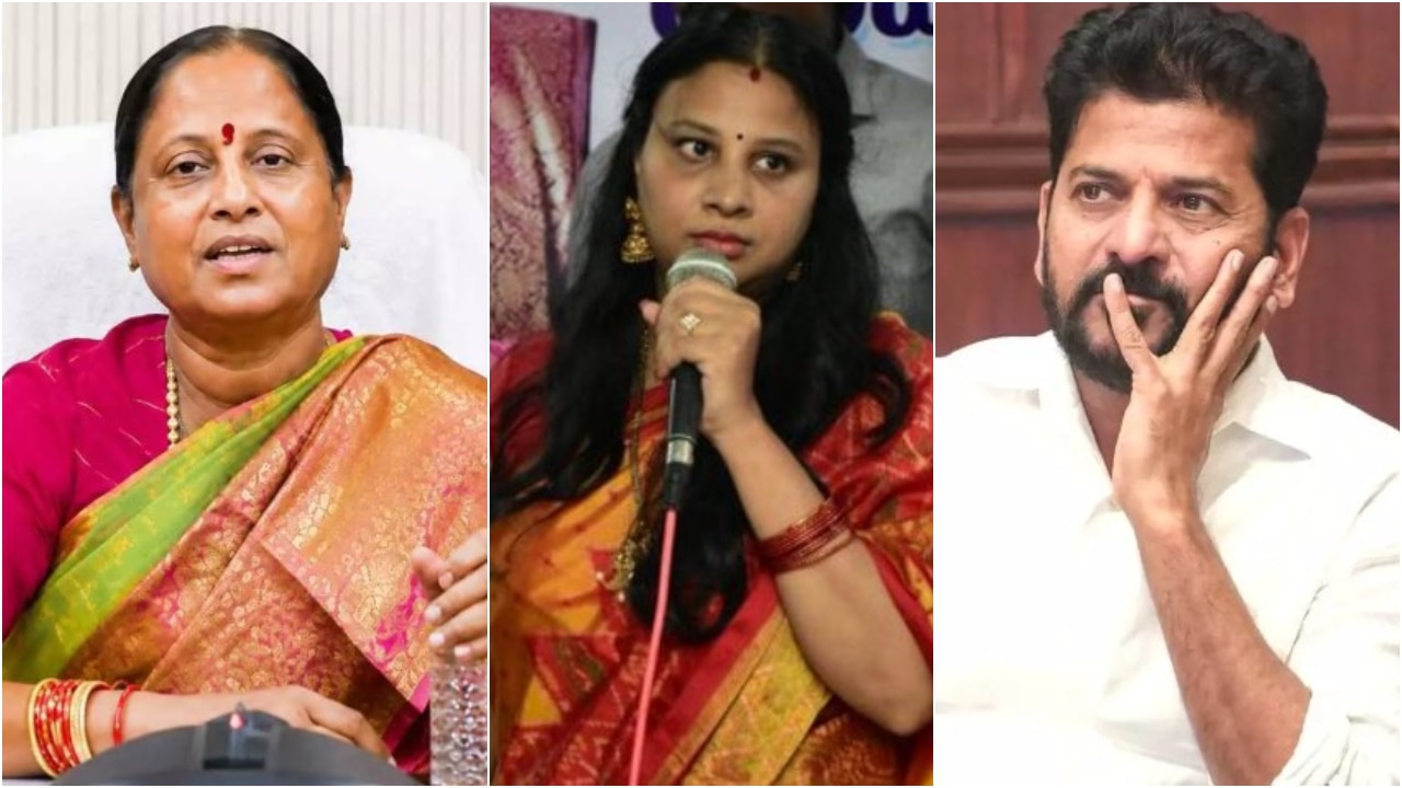సీఎం రేవంత్ వచ్చాక అన్ని విషయాలు చెప్తా.!. సుష్మిత వివాదంపై కొండా సురేఖ సంచలనవ్యాఖ్యలు సీఎం రేవంత్ వచ్చాక అన్ని విషయాలు చెప్తా.!. సుష్మిత వివాదంపై కొండా సురేఖ సంచలనవ్యాఖ్యలు
